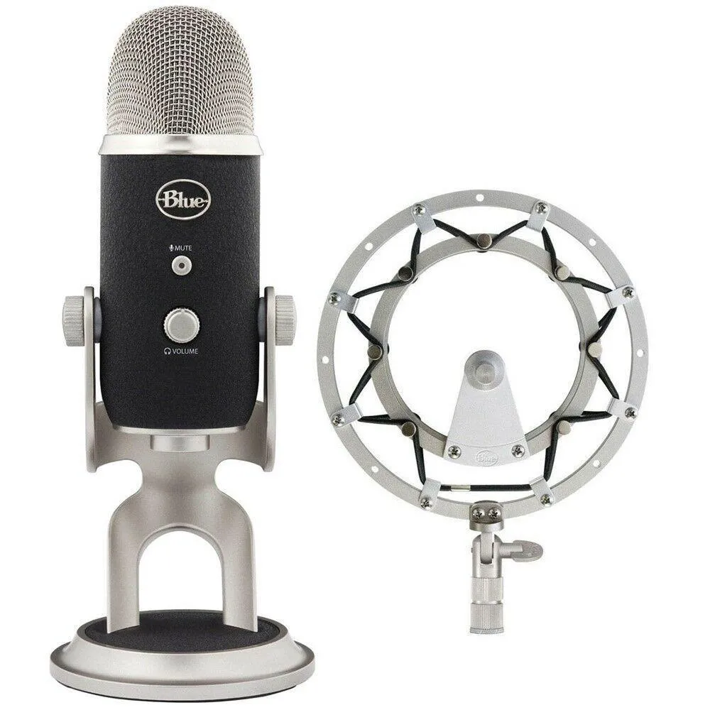 Blue Yeti Pro USB & XLR Microphone Bundled Together with The