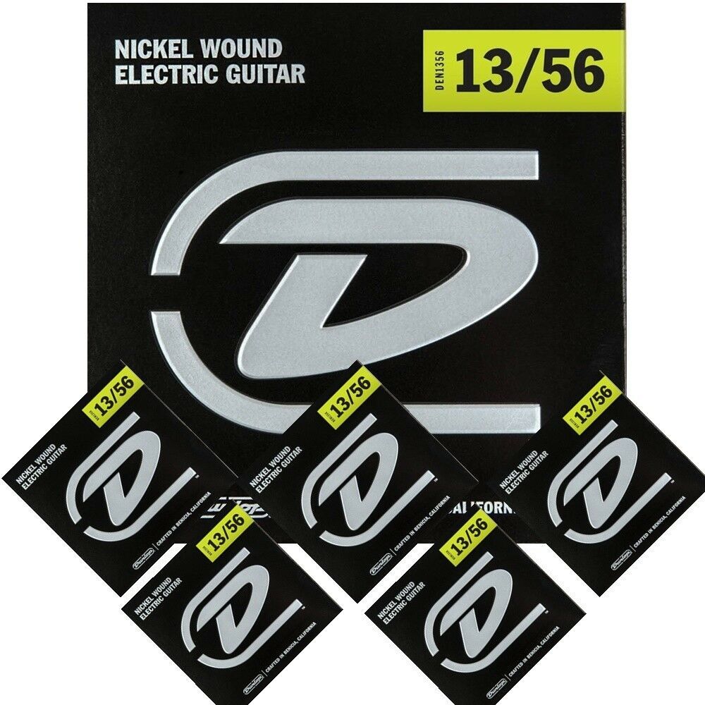 6 Sets Dunlop DEN1356 Electric Guitar Strings Extra Heavy 13 56 eBay
