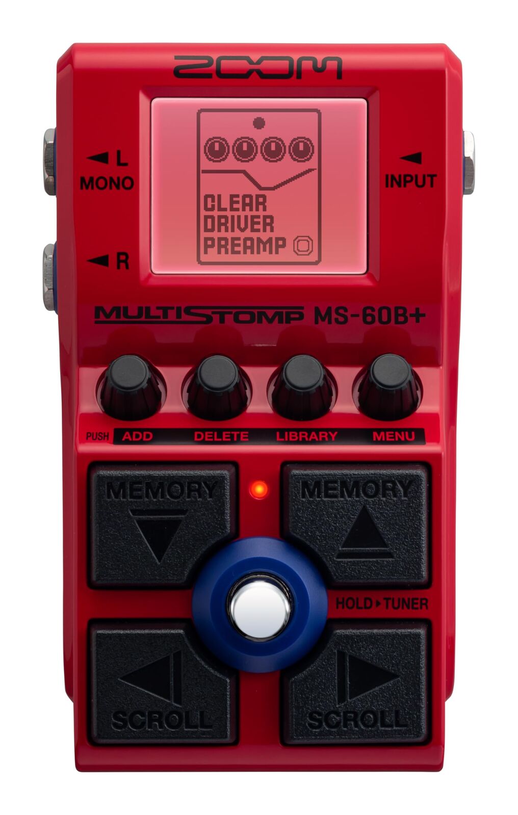 Zoom MS-60B+ Multistomp Bass Effects Pedal