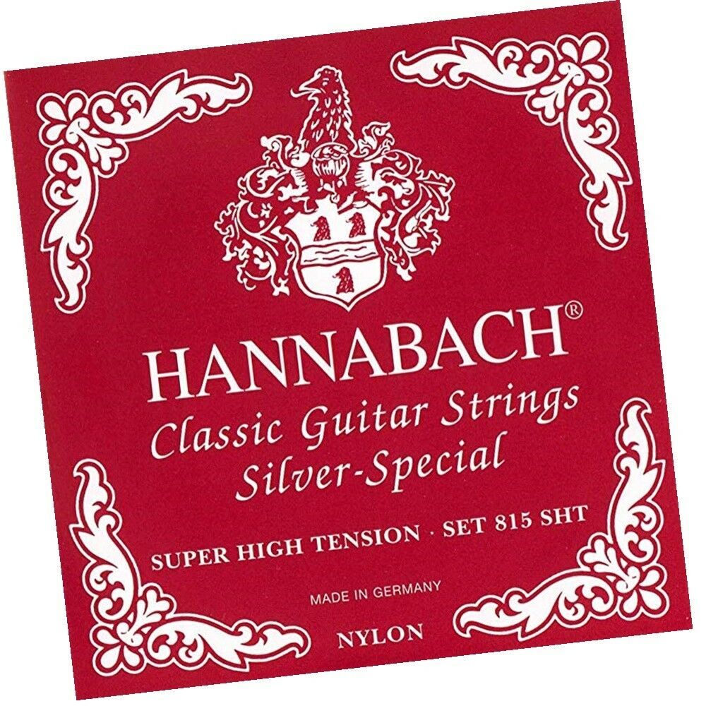 Hannabach SilverSpecial Classical Guitar Strings Set Super High Tension 815SHT eBay