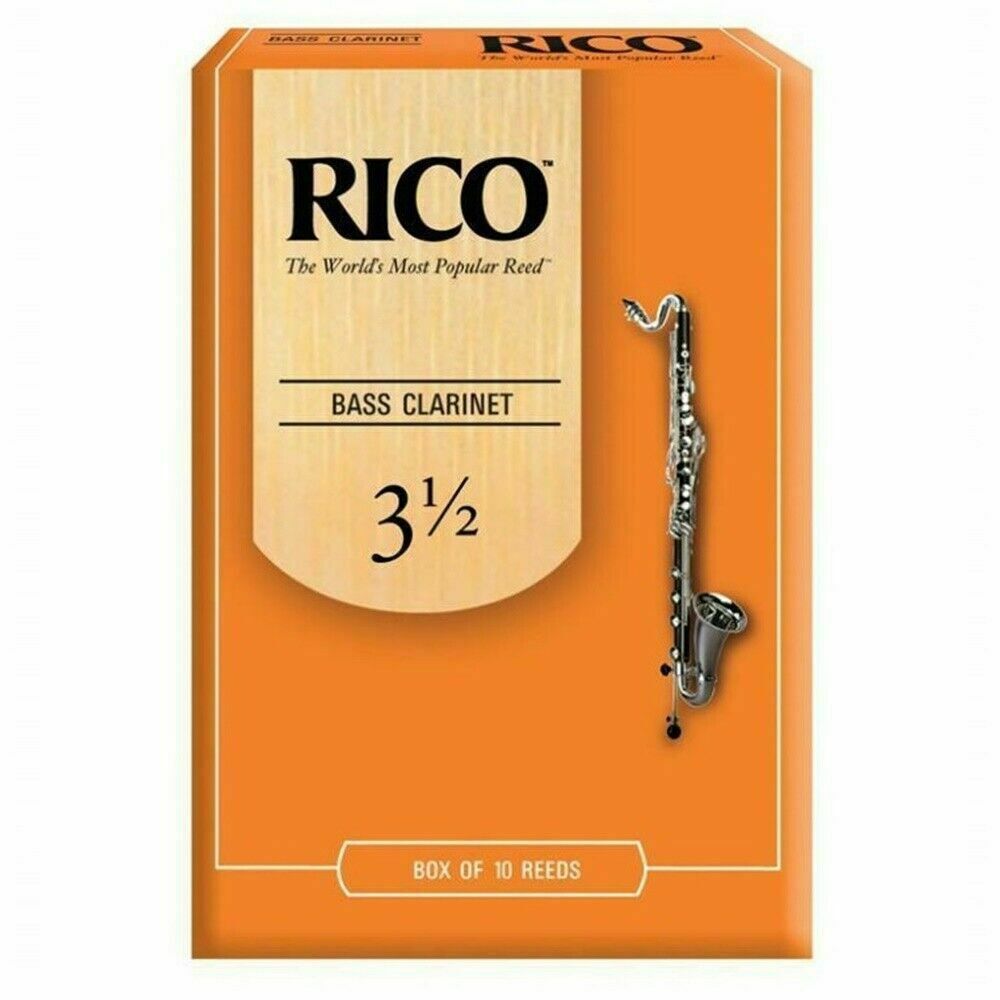 Pack of 10 Rico 3.0 Strength Grand Concert Select Reeds for Eb Clarinet 