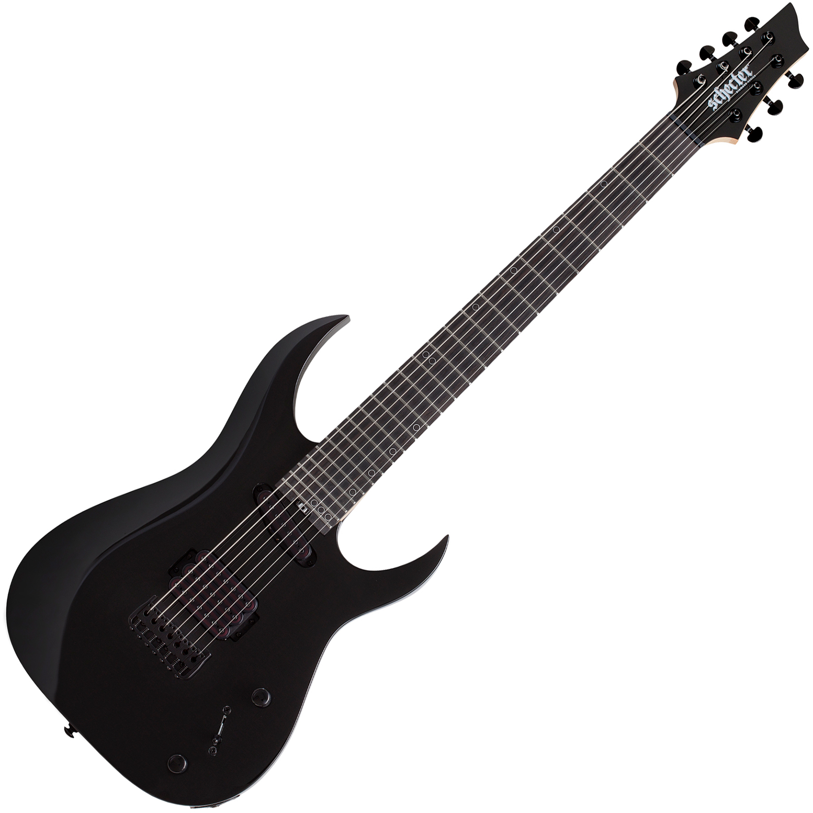 Schecter Sunset-7 Triad Series Gloss Black Electric Guitar