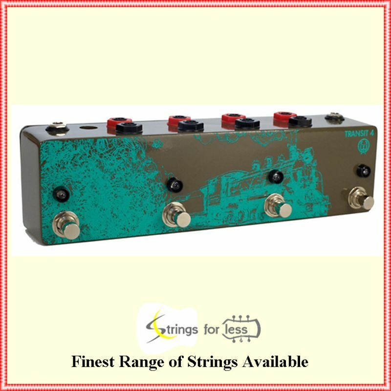 ギター WALRUS AUDIO TRANSIT4 スイッチャー】WALRUS AUDIOからTrue Bypass Switcher『TRANSIT