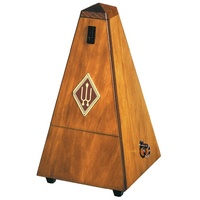 WITTNER 813M Metronome in Wood Casing, with Bell (Walnut, Mat Silk) 