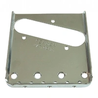 Fender 0054162000 Vintage Telecaster Bridge Plate - Chrome