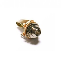 Switchcraft 1/4" Mono 2 Conductor Jack with Nut and Washer