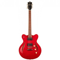 Hofner Verythin Special Edition Electric Guitar - Transparent Red