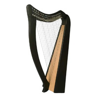Black Harp Series – Pixie 19 String Standing Harp w/Bag