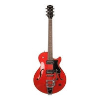 Godin Guitars Montreal Premiere Trans Red High-Gloss With Bigsby 036646