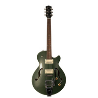 Godin Montreal Premiere Limited Desert Green w/Bigsby Archtop Electric Guitar