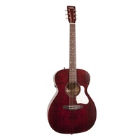 Art & Lutherie Legacy Acoustic Electric Guitar Tennessee Red