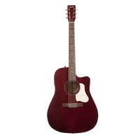 Art & Lutherie Americana Cutaway Acoustic / Electric Guitar Tennessee Red