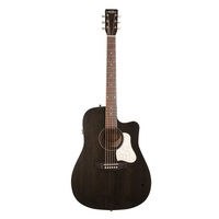 Art & Lutherie Americana Cutaway Acoustic / Electric Guitar Faded Black