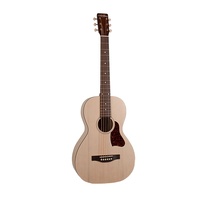 Art & Lutherie Roadhouse Acoustic / Electric Parlor Guitar - Faded Cream