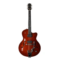 Godin 5th Ave Uptown T-Armond Havana Burst Hollow Body Electric Guitar