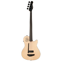 Godin  A4 Ultra Natural Fretless 4-String RH Acoustic Electric Bass with Gig Bag