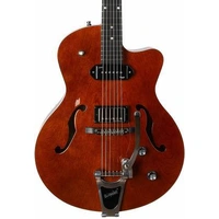Godin 5th Avenue Uptown Custom 6-String Hollowbody Electric Guitar Havana Brown