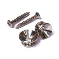 Big Bang Tone Guitar  Strap Buttons - Chrome