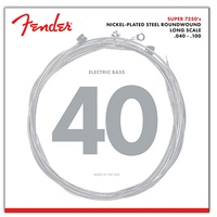 Fender 7250L Super Bass Nickel-Plated Steel Long Scale Bass Strings - Light