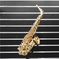 Linley  Alto Saxophone W/ High F# Key Sandblasted Gold / Gold Made in Taiwan