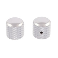 BBT Metal Dome Knob Chrome - Set of 2
