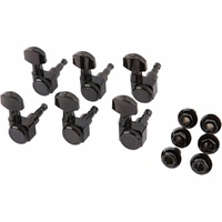 Fender Locking Set of 6 Tuning Machines Stratocaster / Telecaster   - Black