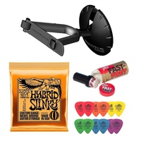 Electric Guitar pak Ultimate support tortex picks Ernie Ball 2222 GHS Fast Fret
