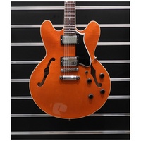 Heritage Standard H-535 Semi-Hollow Electric Guitar Custom Orange Trans