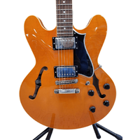 Heritage Standard H-535 Semi-Hollow Electric Guitar Custom Orange Trans - Made in USA