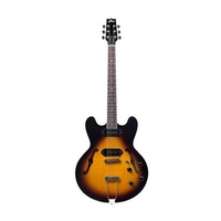Heritage Standard H-530 Hollow Electric Guitar with Case, Original Sunburst 