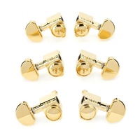 Grover Original Rotomatics (102 Series) 3+3 Tuners Gold