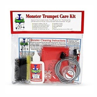 Monster Trumpet/Cornet Care and Cleaning Kit | Valve Oil, Slide Grease, and More