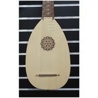 Lute Breakneck Bowl Lute  Spruce top 15 Strings 8 course