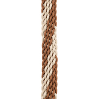 D'Addario 1" Braided Mandolin Strap - Brown/Cream