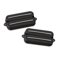 Seymour Duncan Black Winter Rail Pickup Set Bridge / Neck Set Black
