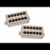 Seymour Duncan SH 8N Invader Electric Guitar Pickup Set Raw Nickel