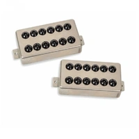 Seymour Duncan SH 8N Invader Electric Guitar Pickup Set Raw Nickel