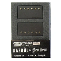 Seymour Duncan Nazgul & Sentient Humbucker Set - custom Black Guitar Pickup set