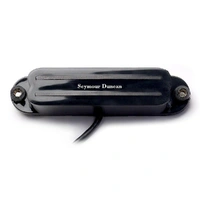  Seymour Duncan SHR-1b Hot Rails for Strat Guitar Pickup in Black Bridge 