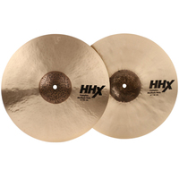Sabian 11402XCN HHX Series Complex Medium Hi-Hats Traditional Finish B20 Cymbal 14in