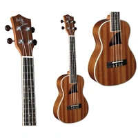 Eddy Finn Concert Ukulele - Matt Mahogany -8MC