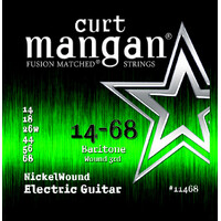 Curt Mangan Baritone Nickel Wound Guitar String Set 14-68
