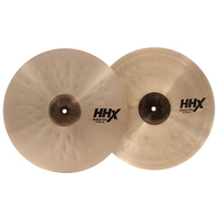 Sabian 11502XCN HHX Series Complex Medium Hi-Hats Traditional Finish B20 Cymbal 15in