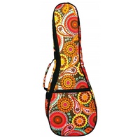 Eddy Finn EF-PSLY-C Paisley concert ukulele Gig Bag -  Paisley