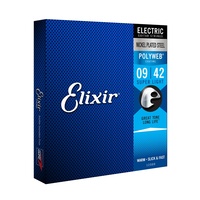 Elixir 12000 Polyweb Super Light Gauge Coated Electric Guitar Strings 9 - 42