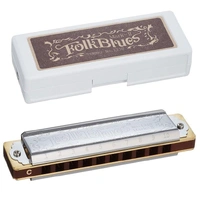 TOMBO 1210A Folk Blues Mark-II 10 holes Diatonic harmonica Blues Harp Key of A