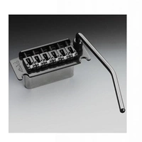 Schaller Tremolo Vintage Bridge - Black Chrome - Left Hand 13170437