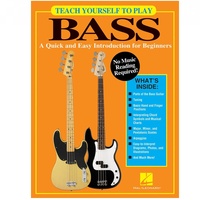 Hal Leonard Teach Yourself to Play Bass Guitar