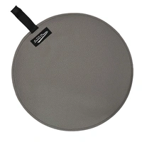 Big Fat Snare Drum Faux Suede 14" - Grey Skies