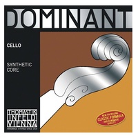 Thomastik-Infeld 142-4/4 Dominant Nylon Core Cello String Chrome Wound A string